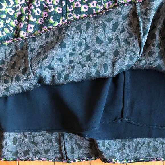 Brand New Beautiful Kate Spade Flair Flora Devoré Mini Dress - Picture 8 of 16